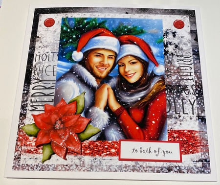 Christmas Couple 2 by Kym Barry