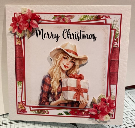 The Traditional Christmas Card  five by Kym Barry