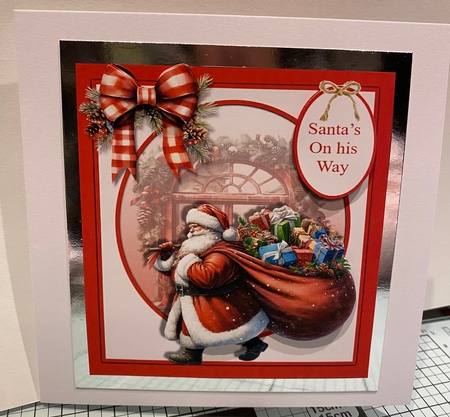 Santas On His Way by Kym Barry