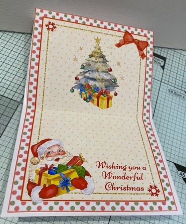 Santa Envy Card by Kym Barry