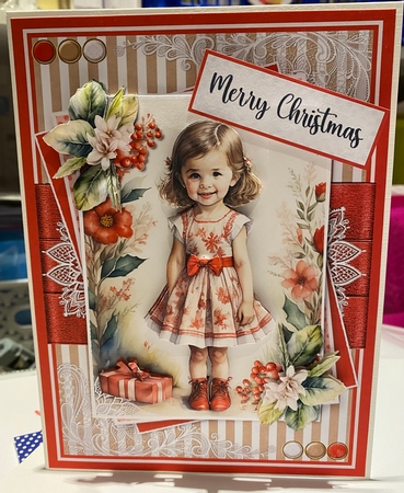 Christmas Girl One  by Kym Barry
