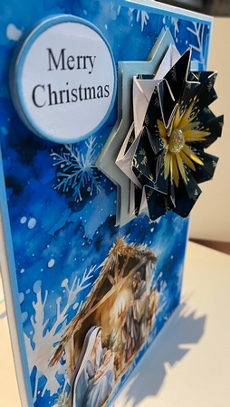Nativity Teabag Folding 5x7 Mini Kit by Kym Barry