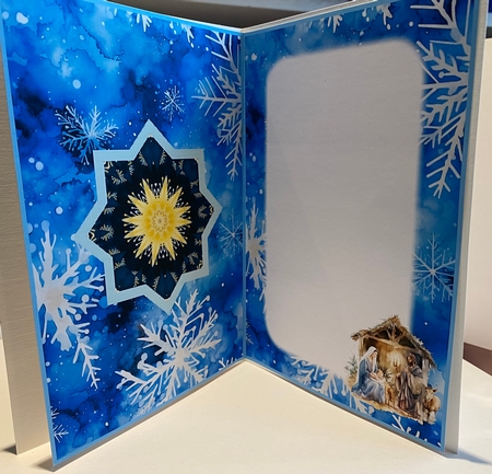Nativity Teabag Folding 5x7 Mini Kit by Kym Barry