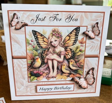 Autumn Fairy Birthday by Kym Barry
