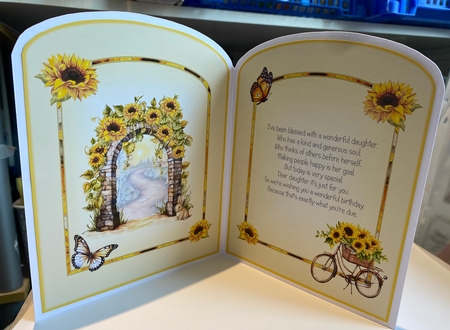 Sunflower Arch by Kym Barry