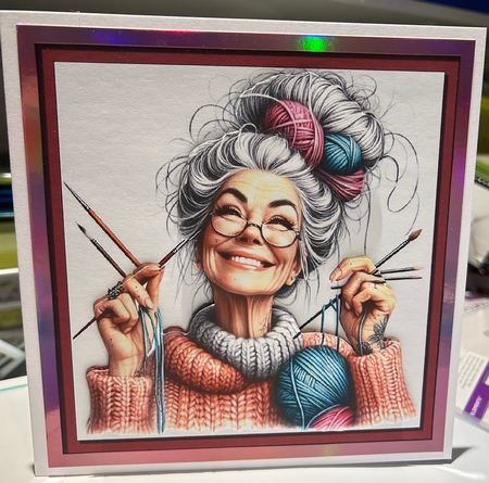 Knit Wit 1 by Kym Barry