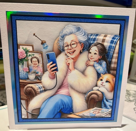 Texting Granny by Kym Barry