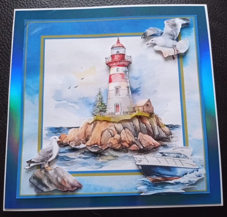 Lighthouse 6x6 by Kym Barry