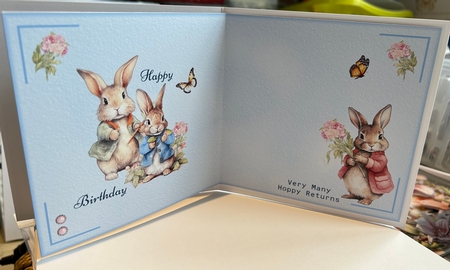 A Trio Of Bunnies by Kym Barry