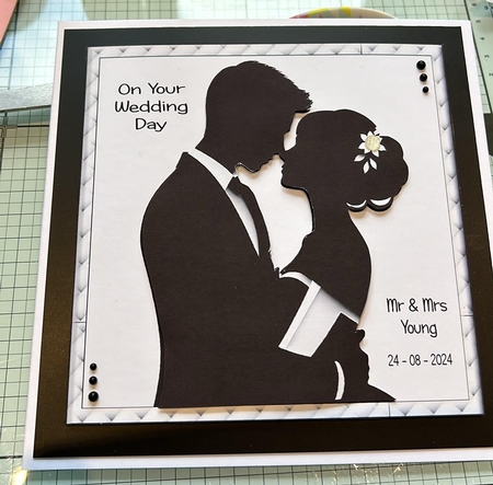 Wedding Silhouette 04 by Kym Barry