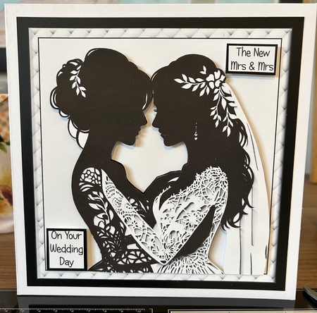  Wedding Silhouette 10 by Kym Barry