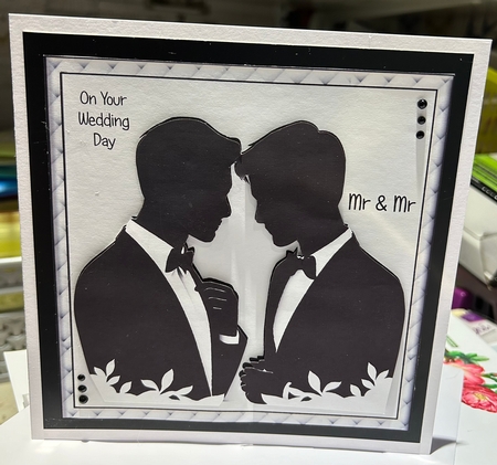  Wedding Silhouette 15 by Kym Barry