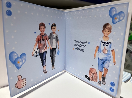 Birthday Boy & Friends by Kym Barry
