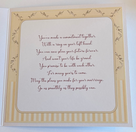 8x8 Champagne Engagment 3 Mini Kit - x6 A4 Sheets  by Kym Barry