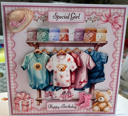 Little Girls Wardrobe  by Kym Barry