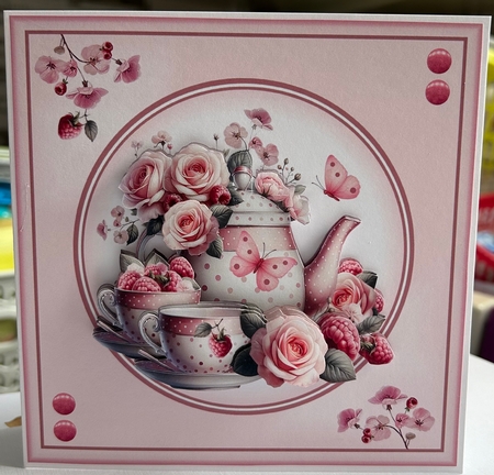 Raspberry Tea by Kym Barry