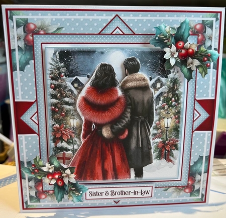 Christmas Couple 2 Mini Page Kit by Kym Barry
