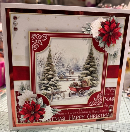 Vintage Christmas Garden by Kym Barry