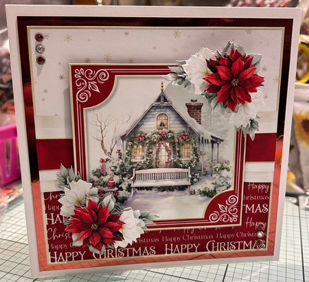 Vintage Christmas Garden by Kym Barry