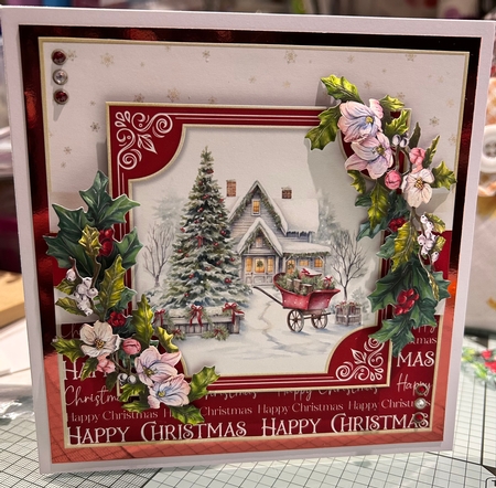 Vintage Christmas Garden by Kym Barry