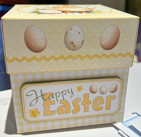 Happy Easter Box by Kym Barry