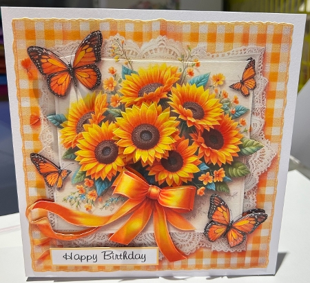 floral sunflowers 2 by Kym Barry