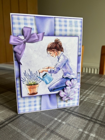 Purple Cozy Spring Mini Kit 2 by Kym Barry