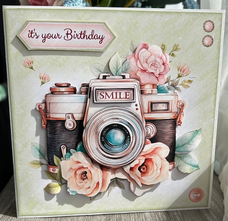 Floral Camera by Kym Barry