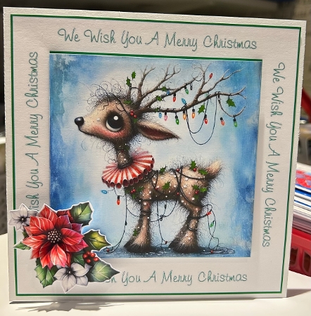 Bambi Christmas by Kym Barry