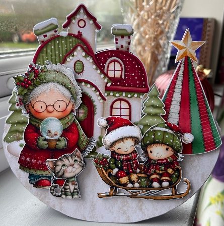 Grandmas Christmas 11 by Kym Barry