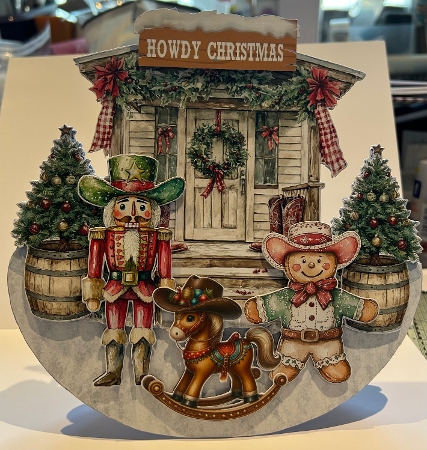 Howdy Christmas 4 Rocker Mini Kit by Kym Barry