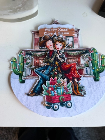 Howdy Christmas 9 Rocker Mini Kit by Kym Barry