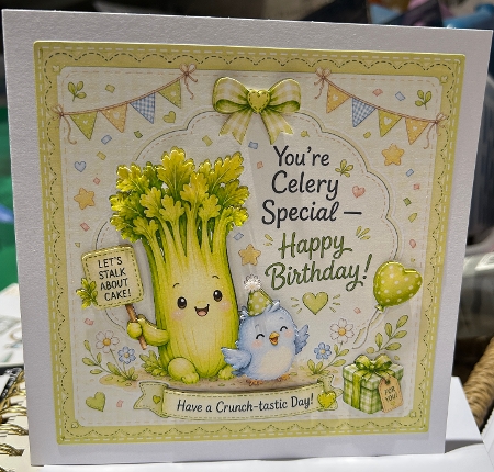 Celery & Bird Birthday by Kym Barry