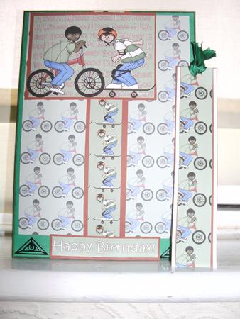 Have a Wheely Good Day Bicycle Insert by Kym Pendered