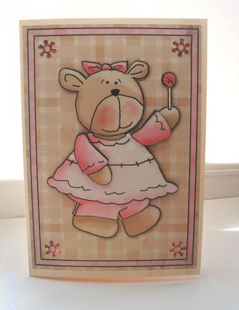 Lil' Bearz Card Front 3 by Kym Pendered