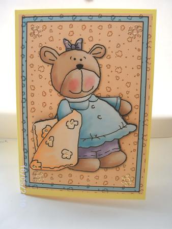 Lil' Bearz Card Front 6 by Kym Pendered