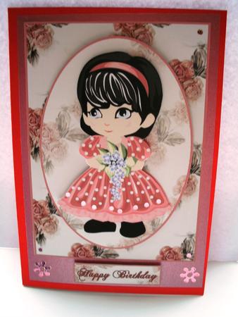 Little Miss in Shabby Chic by Kym Pendered