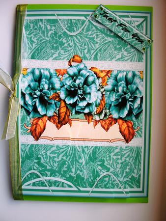 Waved Framed Flowers by Kym Pendered