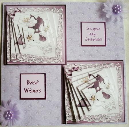 Apple Blossom Twisted Pyramage Sheet by Kym Pendered