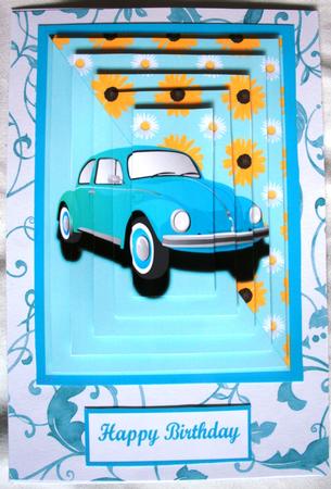 Flower Power Beetle by Kym Pendered