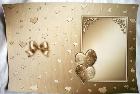 Elegant Romance Matching Insert 5 x 7 Portrait by Kym Pendered