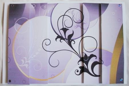 Abstract Art Side Stacker by Kym Pendered