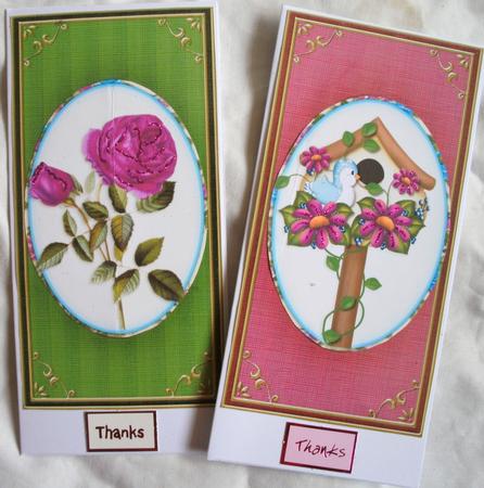 Dl 'gold Metallic Frame' Card Fronts Kit by Kym Pendered
