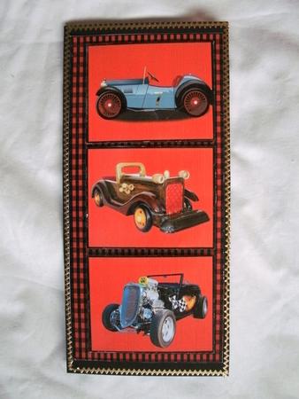 Vintage Cars Pyramid for the Man in Your Life by Kym Pendered
