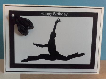 Male Dancing Silhouette by Laine HADLOW