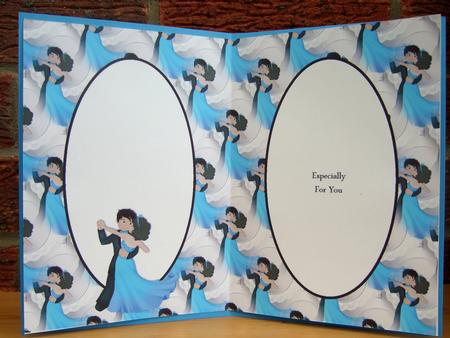 Dancers Blue Dress Insert by Laraine Spink