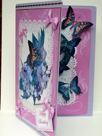 Butterfly Spiral Pop-up Kit by Laraine Spink