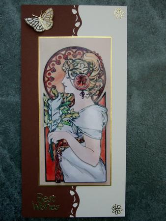 Art Nouveau Decoupage by Laraine Spink