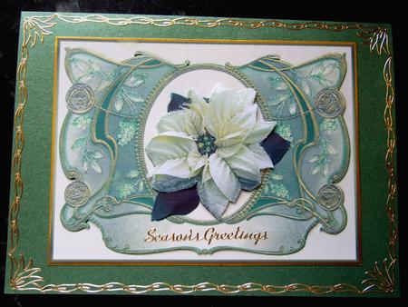 Gilted Green Frame by Laraine Spink