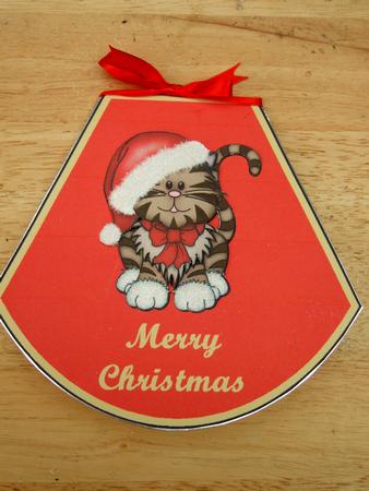 Christmas Kitty Wobble Card by Laraine Spink